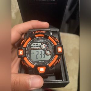 (Send OFFERS)Steel time watch